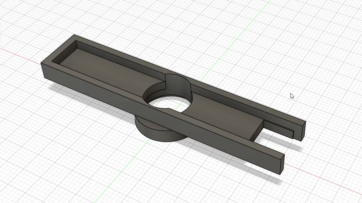 The final camera mount after few iterations